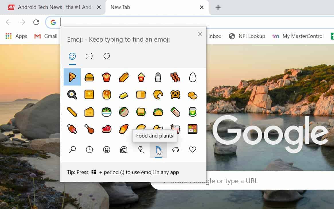 how to get emojis on chromebook