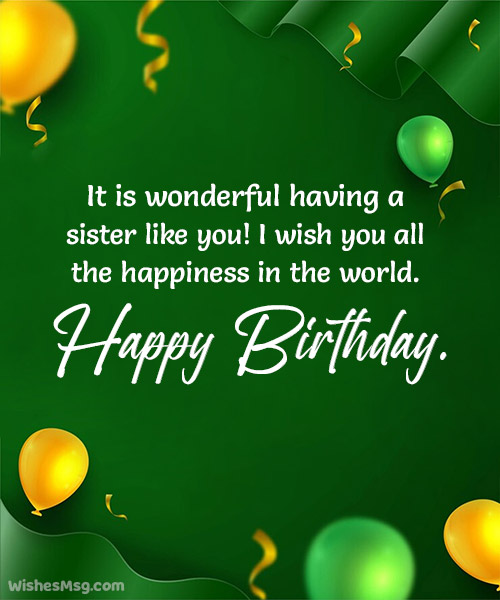 Heart Touching Birthday Wishes for Sister: A Comprehensive Guide